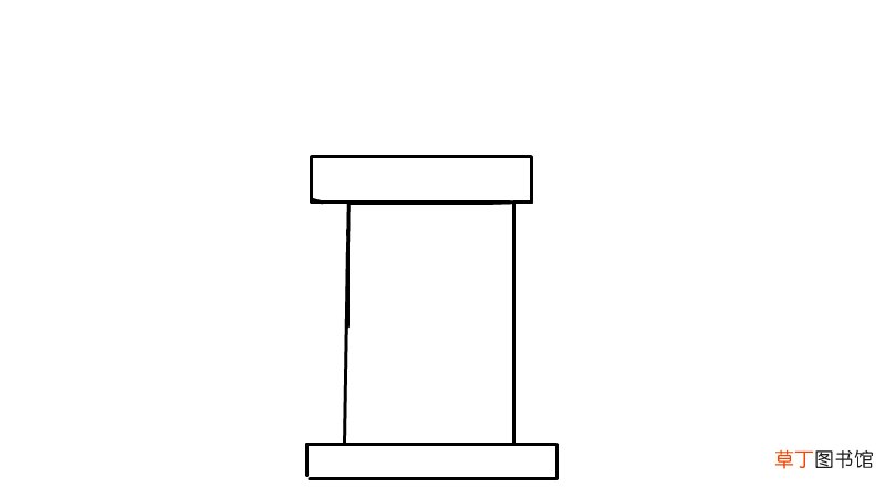消火栓简笔画步骤图片