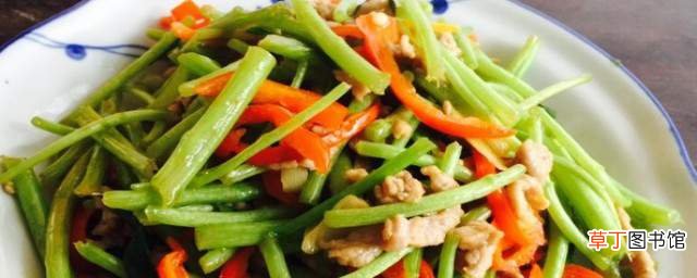 芦蒿炒肉丝如何做 芦蒿炒肉丝烹饪方法