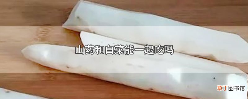 山药和白菜能一起吃吗