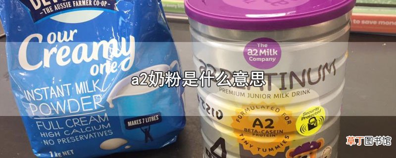 a2奶粉是什么意思