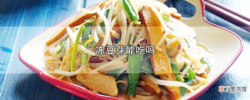 冻豆芽能吃吗