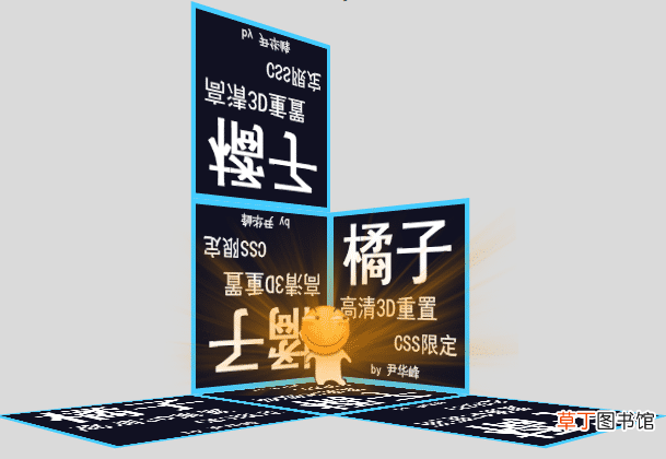 一款纯CSS实现3D特效代码