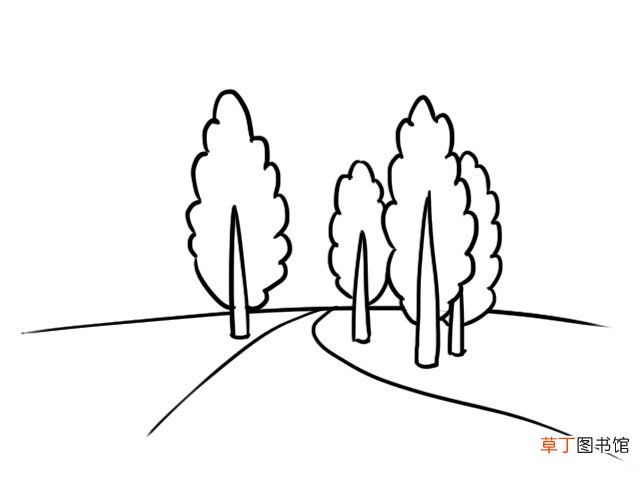 风景简笔画 风景怎么画