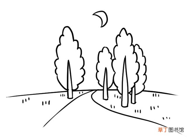 风景简笔画 风景怎么画