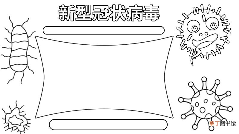 新型冠状病毒手抄报板面内容 新型冠状病毒手抄报板面内容画法