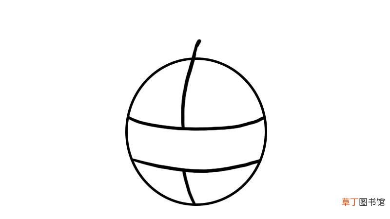 圆形鞭炮简笔画