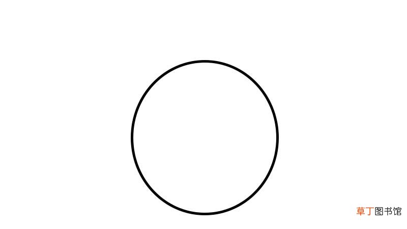 圆形鞭炮简笔画