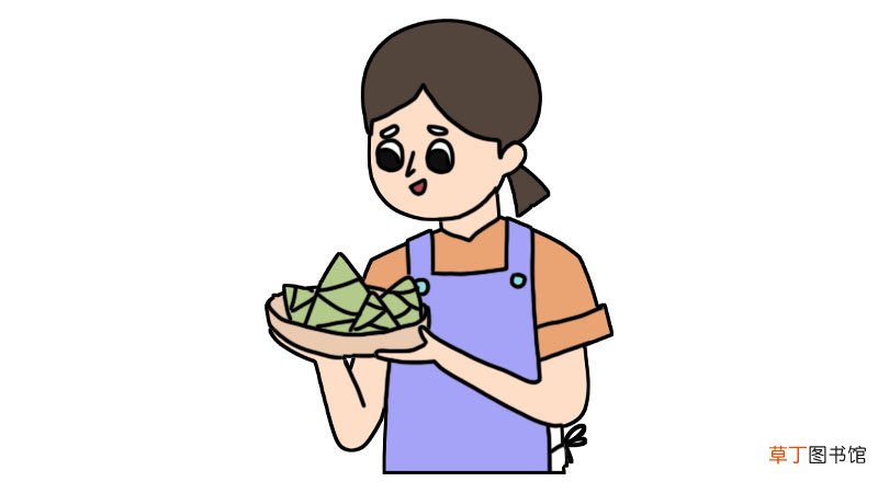 端午节简笔画怎么画端午节简笔画步骤