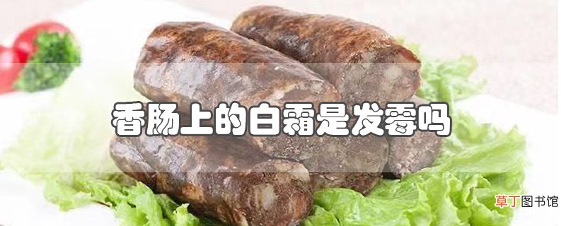 香肠上的白霜是发霉吗