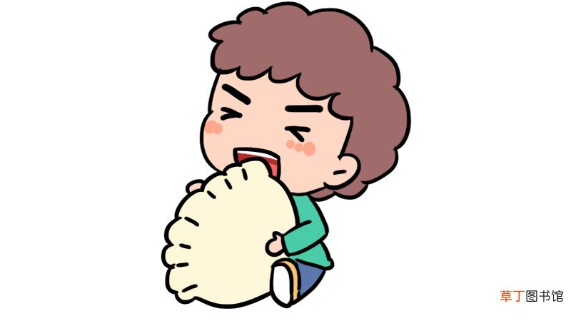 冬至主题简笔画画法冬至主题简笔画步骤