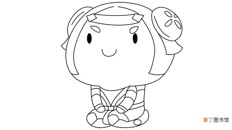 鲁班七号简笔画 鲁班七号怎么画