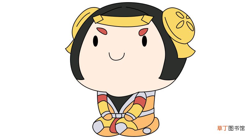 鲁班七号简笔画 鲁班七号怎么画
