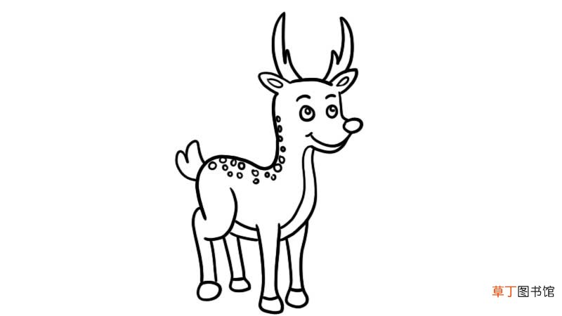 鹿简笔画
