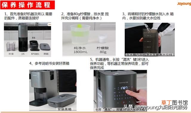 豆浆机的按键使用说明书 九阳豆浆机按键使用