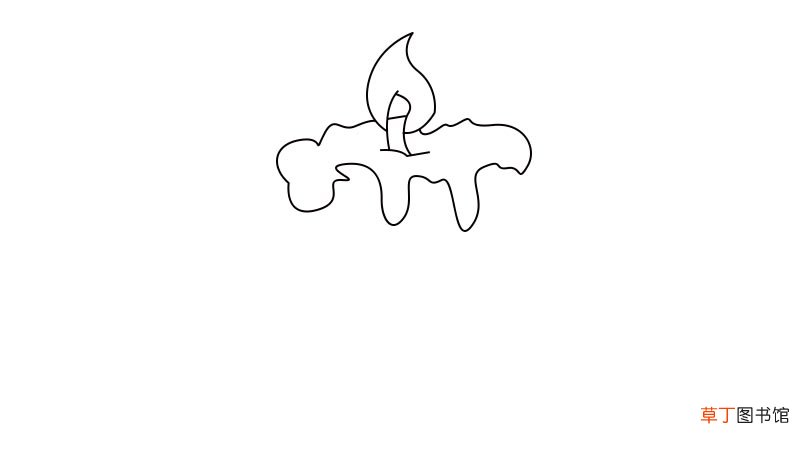 蜡烛简笔画画法蜡烛简笔画怎么画