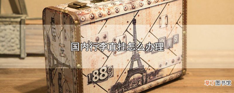 国内行李直挂怎么办理