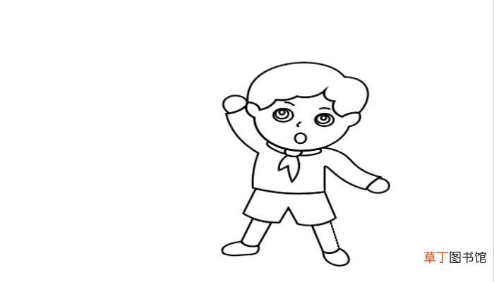 祖国我想对你说简笔画 祖国我想对你说简笔画