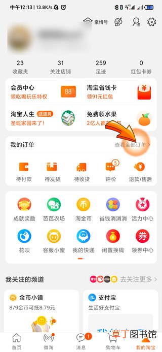 怎样查淘宝的所有购买记录