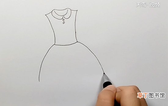 小裙子简笔画