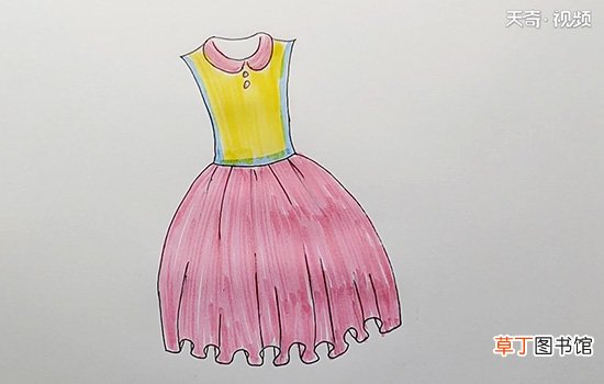 小裙子简笔画