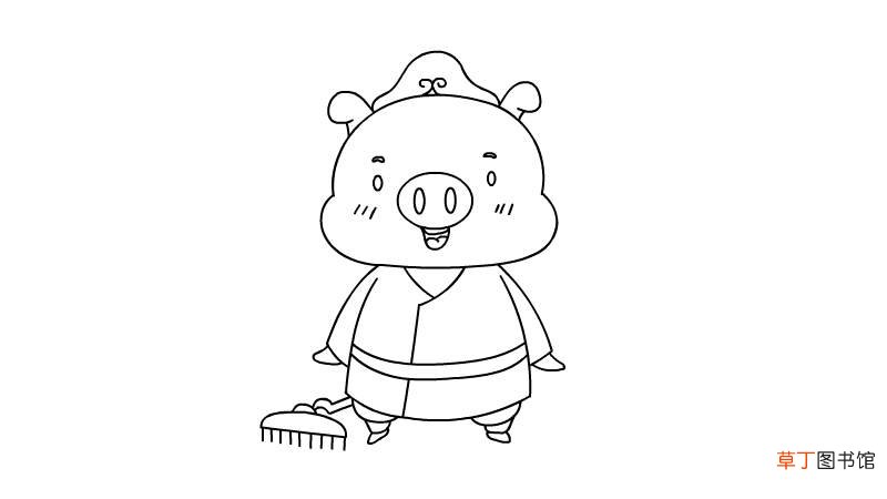 猪八戒简笔画