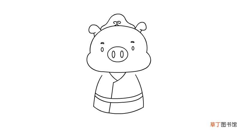猪八戒简笔画