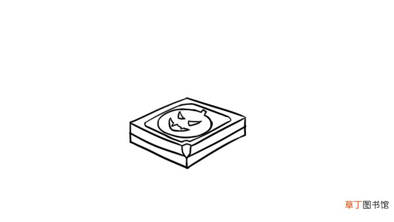 巧克力简笔画