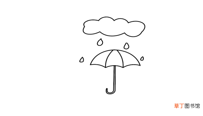 下雨的画 下雨的画怎么画