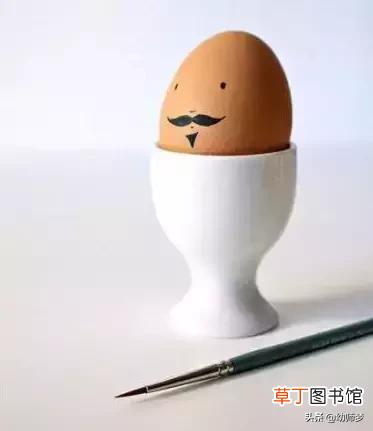 幼儿园九种鸡蛋绘画玩法! 鸡蛋画画可爱图片