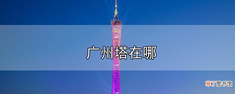 广州塔在哪