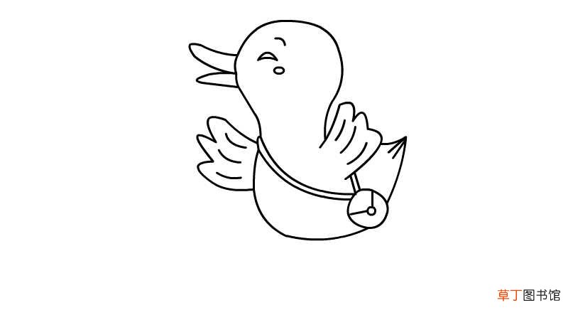 如何画鸭子的简笔画步骤 怎么画鸭子简笔画