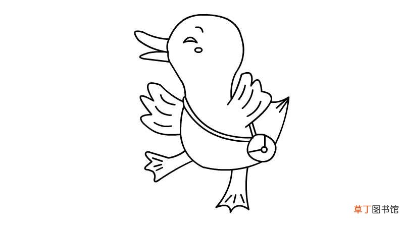 如何画鸭子的简笔画步骤 怎么画鸭子简笔画