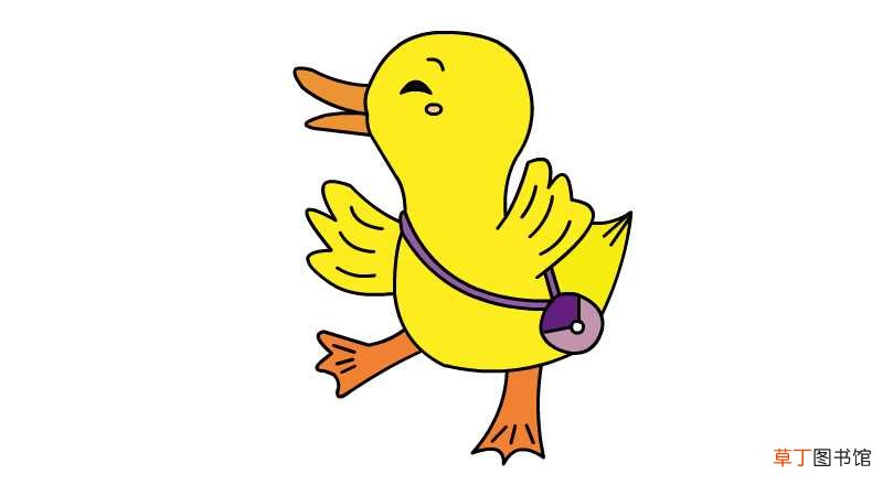 如何画鸭子的简笔画步骤 怎么画鸭子简笔画