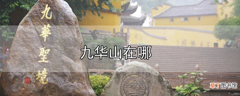 九华山在哪