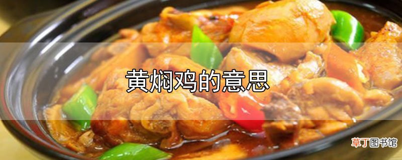 黄焖鸡的意思
