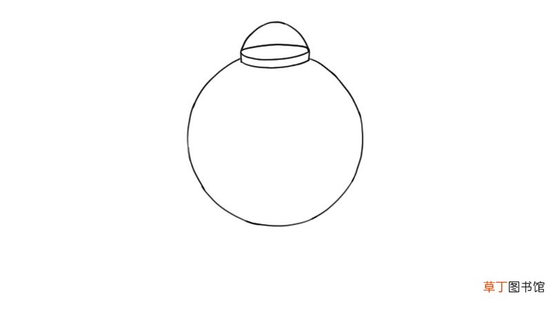 春节灯笼简笔画