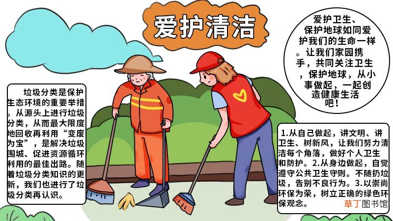 关于卫生的手抄报简单 关于卫生的手抄报简单怎么画