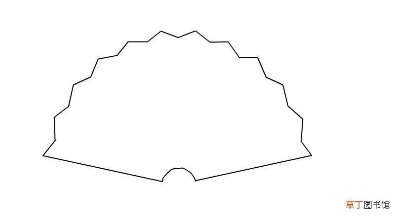 扇子简笔画