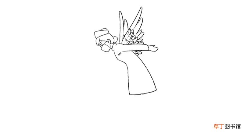 小护士简笔画怎么画小护士简笔画画法