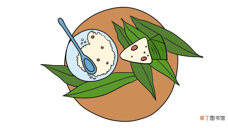 端午节简笔画步骤端午节简笔画画法