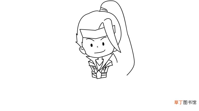 韩信简笔画