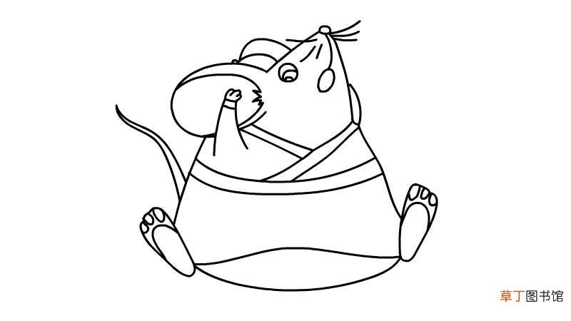 鼠年 老鼠简笔画