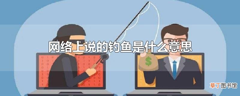 网络上说的钓鱼是什么意思