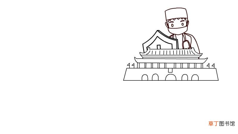 中国武汉加油手抄报怎么画
