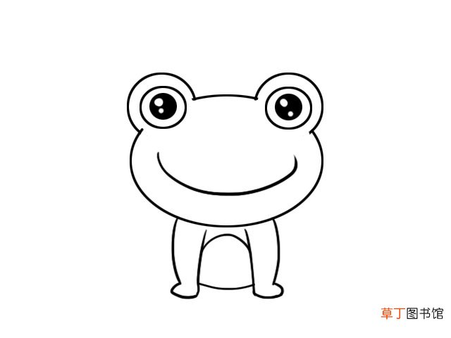 青蛙简笔画 青蛙的画法