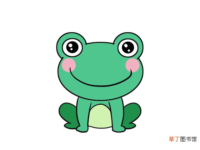 青蛙简笔画 青蛙的画法