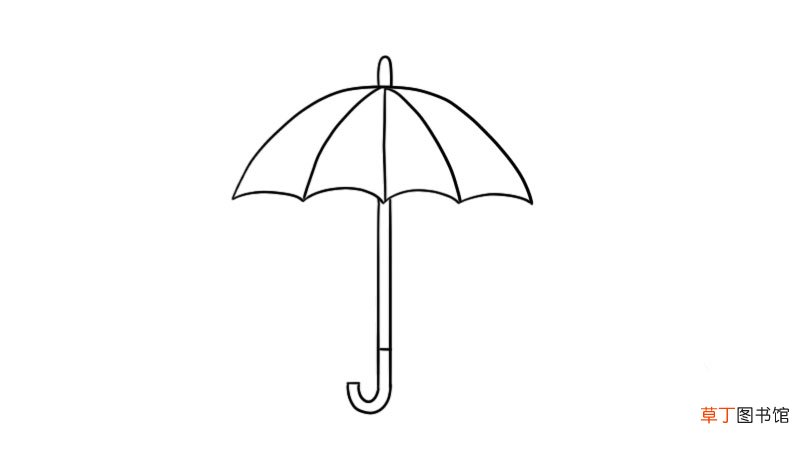 雨伞的简笔画 雨伞的简笔画怎么画