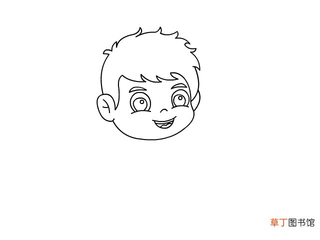 学生简笔画 学生怎么画