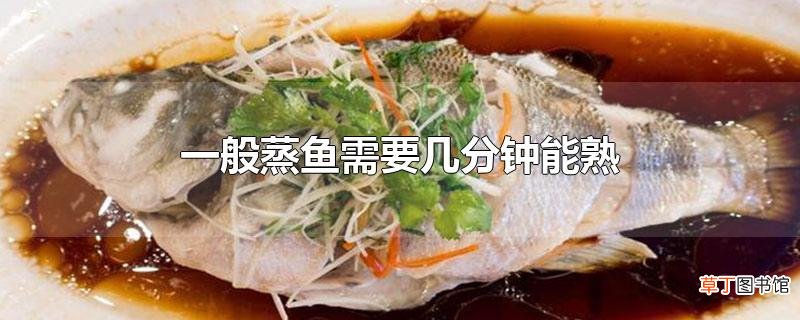 一般蒸鱼需要几分钟能熟