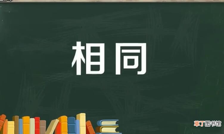 相同的近反义词是什么